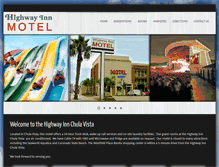 Tablet Screenshot of highwayinnchulavista.com